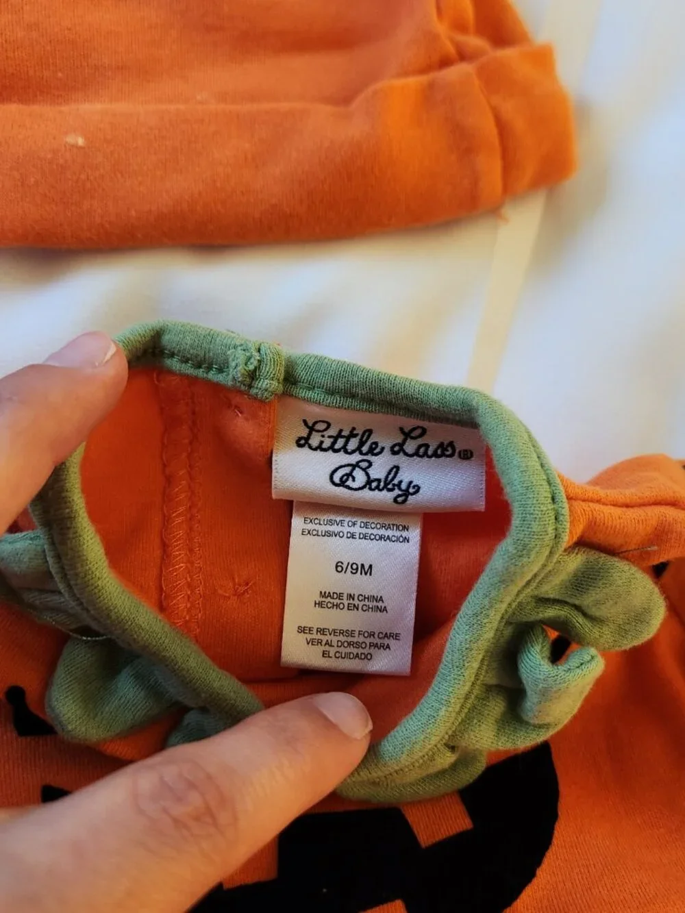 Baby Clothes: 6-9M: 3 Piece Halloween Set